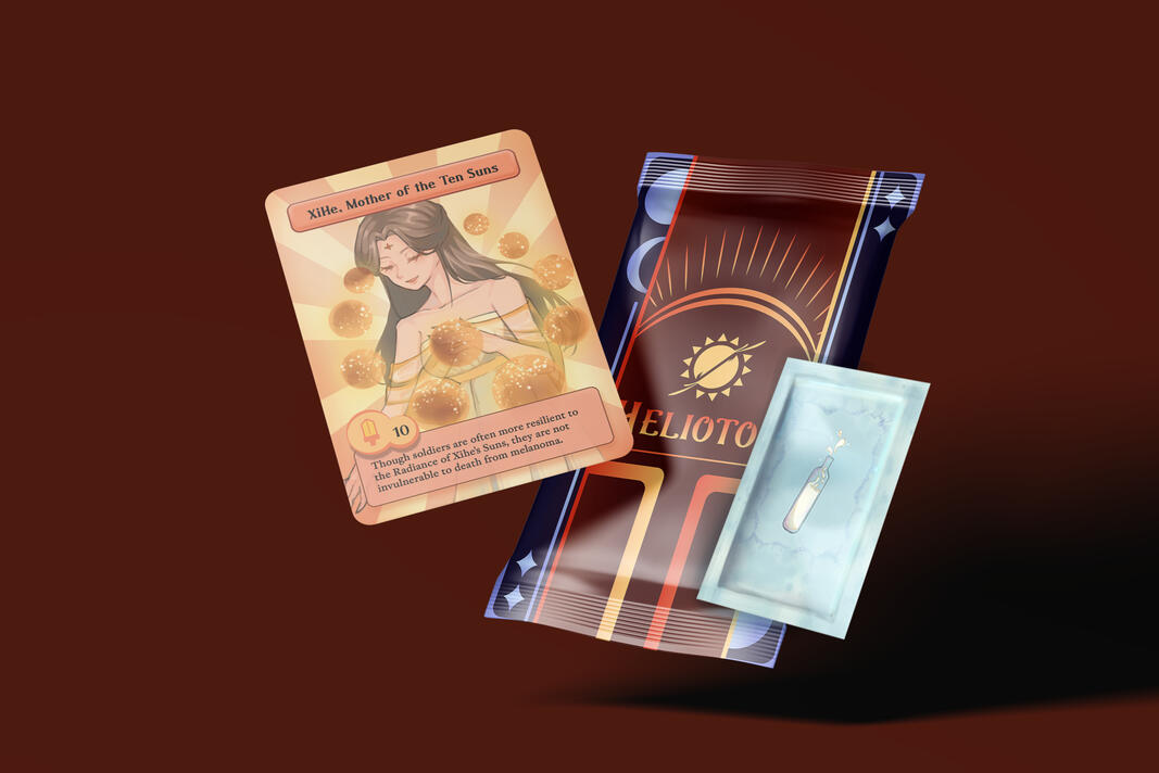 Packaging + Card + Sunscreen Sachet 1