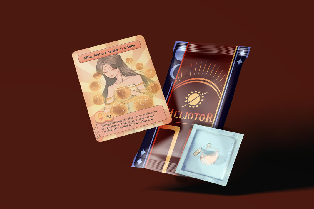 Packaging + Card + Sunscreen Sachet 1